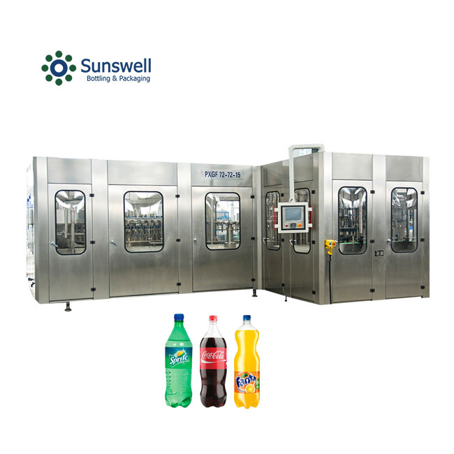200ml Carbonate Filling Machine Soda Water PET Plastic Bottle