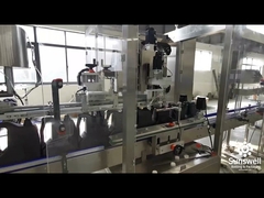 Linear Type Disinfection Alcohol Filling Capping Packaging Machine
