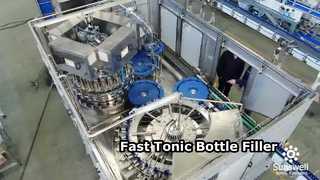 12000BPH 2Oz Glazen Fles Tonic Drank Vul Lijn