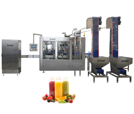 Fully Automatic Juice Filling Machine for Aseptic Bottles and Containers
