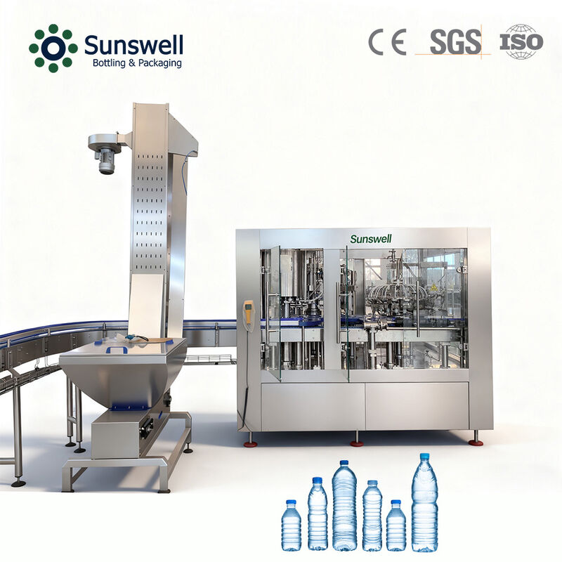 Sunswell Automatic Water Beverage Filling Production Line