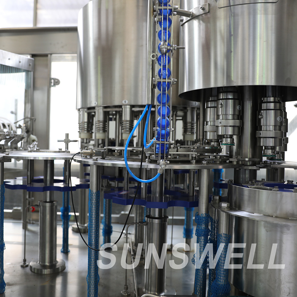 Automatic Water Bottling Line PET Bottle 3 in 1 Filling Machine