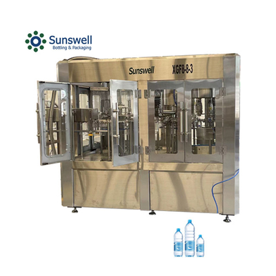 Rotary Type Spring Water spoelen Bottling Capping Monoblock Productie Lijn Machine