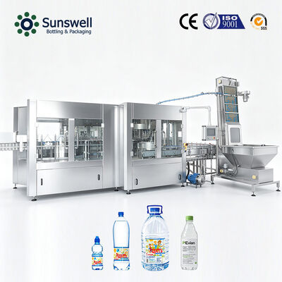 24000BPH 500 ml PET flessen water productielijn