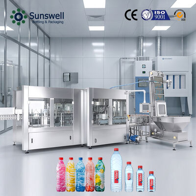 Hoge Snelheid 24000BPH 500ml Waterbottellijn