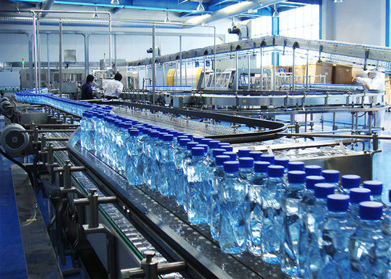 Industriële Minerale of sprankelende Water vullen Machines / PET-fles vullen-leidingsysteem
